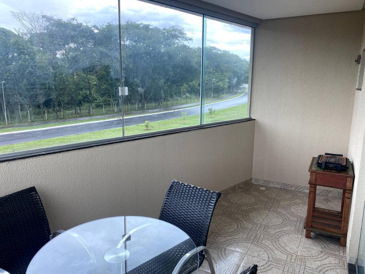 Apartamento confortável, completo e com garagem no parque atheneu Goiânia Exterior foto